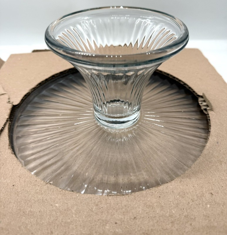 Anchor Hocking 2-Piece Set Canton Cake Server - Glass gallery