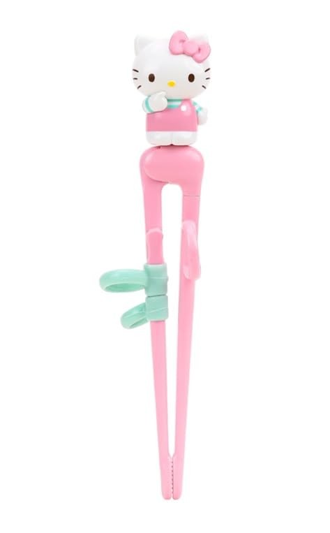 Cute Training Chopsticks RightHand Pink Kids Reusable Learning Dining Tool
