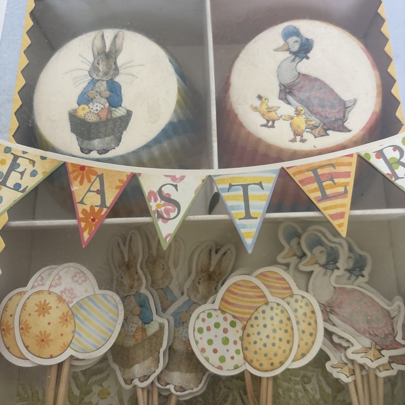 Peter Rabbit Easter Cupcake Kit By Beatrix Potter 24 Cupcake Liners 24 Toppers gallery