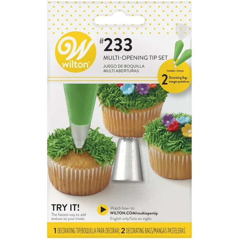 Multi-Opening Cake Decorating Tip #233 by Wilton (418-233)