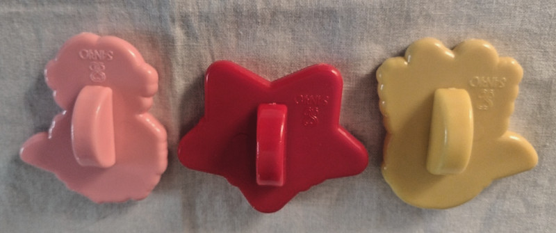 SANIRO HELLOW KITTY SET OF 3 COOKIE CUTTERS BOY/GIRL WITH CAPS STAR WITH TWINS gallery