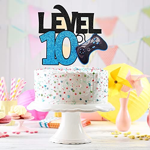 Level Game Birthday Cake Topper - Video Game Boy'sth Birthday Level Up Party 10 gallery