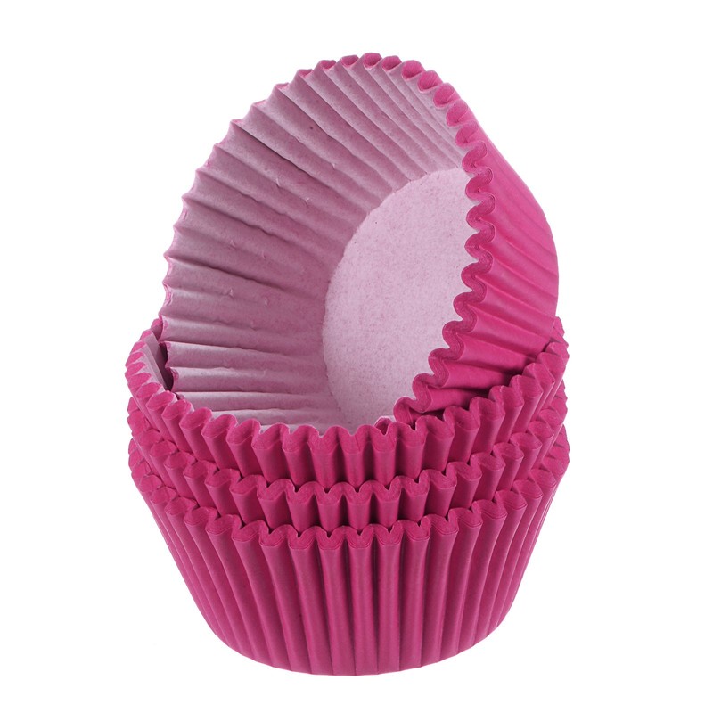 100 Count Cupcake Liners Rose Red Cupcake Muffins Liners Paper Baking Cups