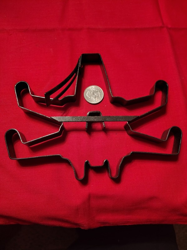 Star Wars Metal Cookie Cutters or pancake maker. Falcon,X-Wing,Tie Fighter. gallery