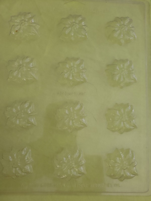 Candy Or Fondant Molds Lot Of 11 Christmas Themed Molds. Used gallery
