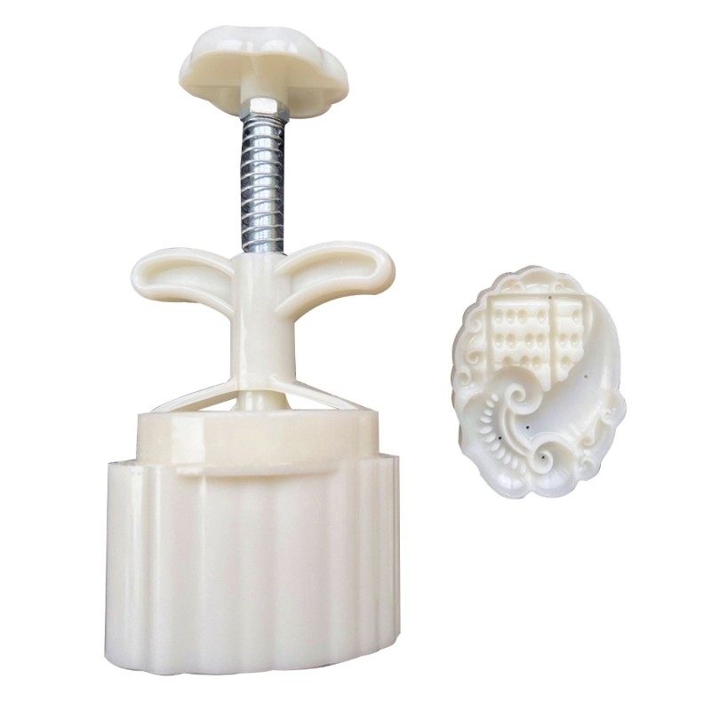 Plastic Material Mooncake Molds Mooncake Stamps Mooncake Tools Ruyi Abacus Shape gallery