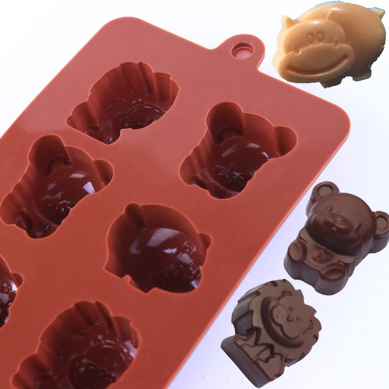 Silicone Molds Non-stick Chocolate Candy Mold,Soap Molds,Silicone Baking mold... gallery
