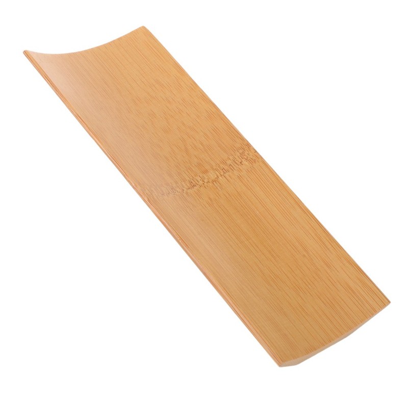 Space Saving Bamboo Rolling Pin Rack with Anti Slip Design for Home Bakery Use
