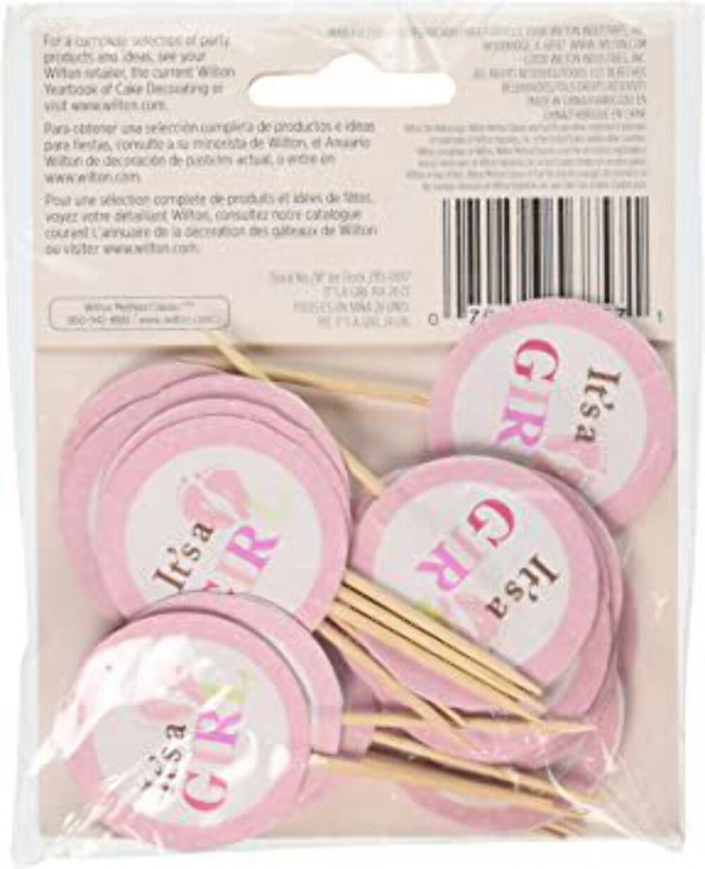Fun Pix Cupcake Picks - It's a girl! gallery