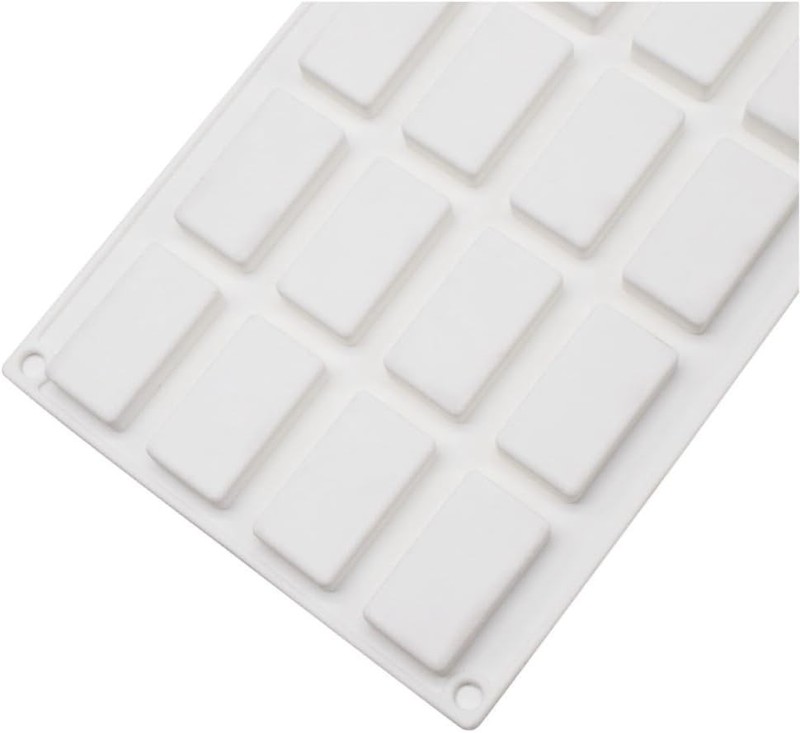 20 Cavity Rectangle Silicone Mold I_11.8 X6.8 X0.48 inch, as photos gallery