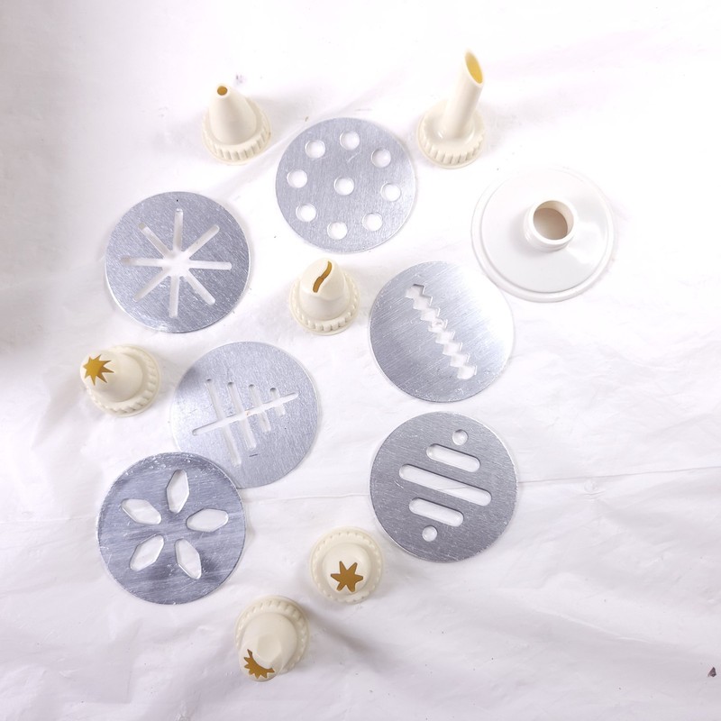 HOAN Discs and Decorating Nozzle Tips For Cookie Press