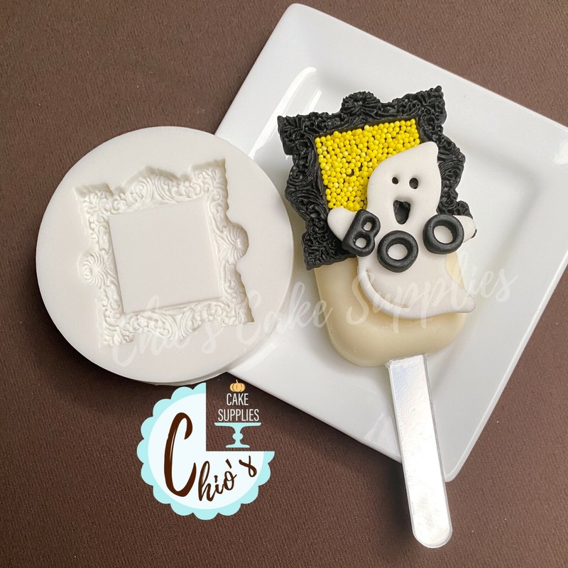 Square frame silicone mold gallery