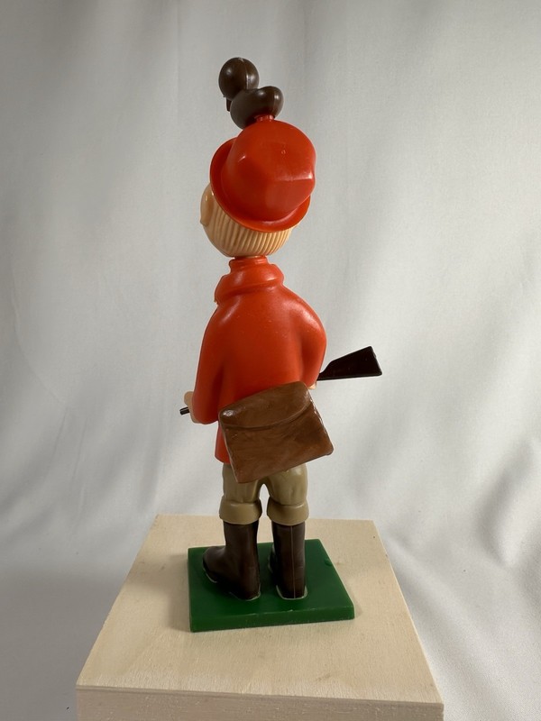 Vintage Wilton Cake Topper "Bewildered Duck Hunter" 7 “ gallery