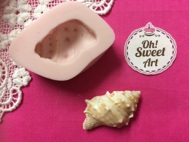 Sea Shell VI 3D Silicone mold shells fondant soap Food Cake Decoration