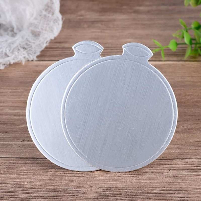3.5 Inch Mini Cake Boards,100 Pcs Food-Graded Cake Base Round Paper Cupcake D... gallery