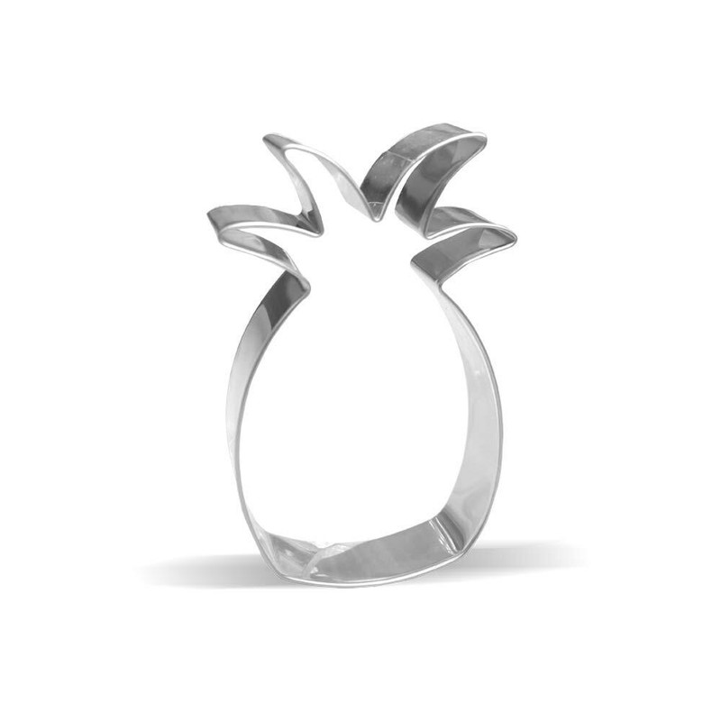 4.1 Inch Pineapple Cookie Cutter Stainless Steel