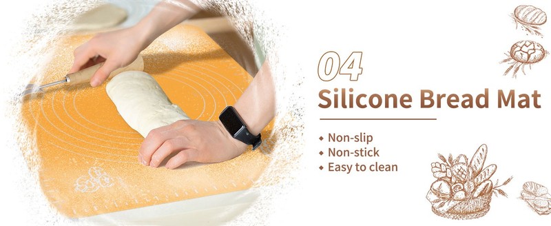 Banneton Bread Proofing Basket for Sourdough: 10 Inch Oval and 9 Inch gallery