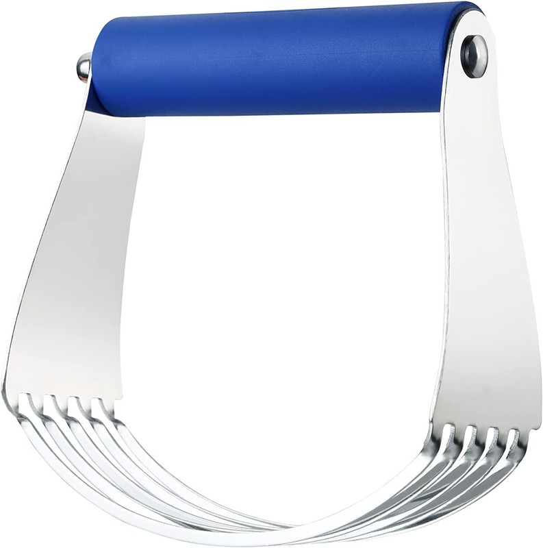 Large Dough Blender For Baking Stainless Steel Puff Pastry Cutter Tool W/ Sharp gallery
