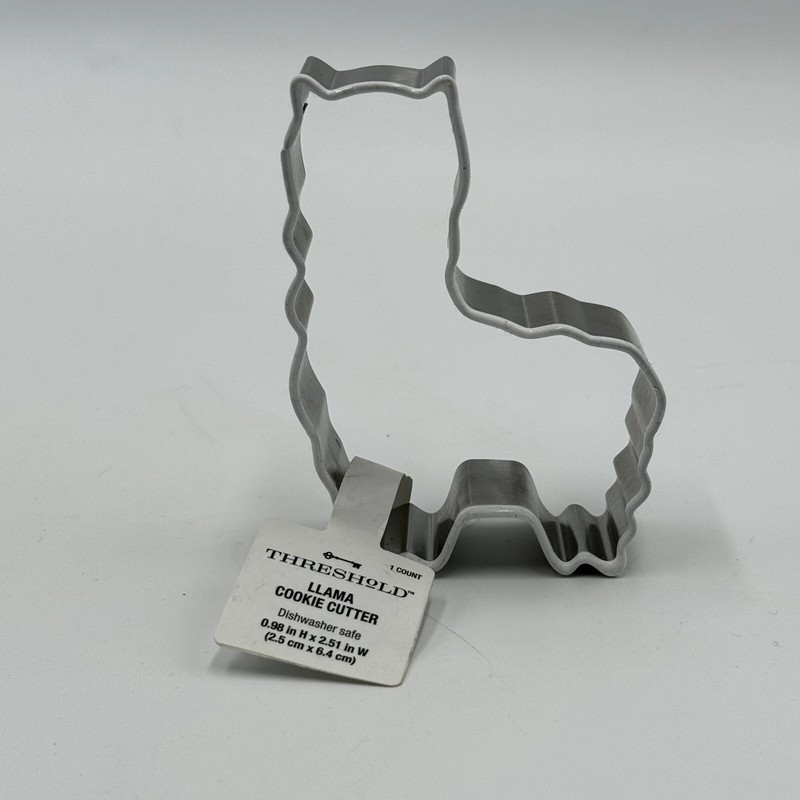 Threshold Llama Cookie Cutter 0.98″ x 2.51″ NWT Christmas Baking Decoration