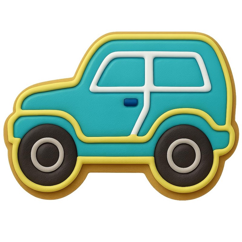 Rocky Ridge Rambler Cookie Cutter & Stamp, Fondant & Clay - 4x2.8 gallery