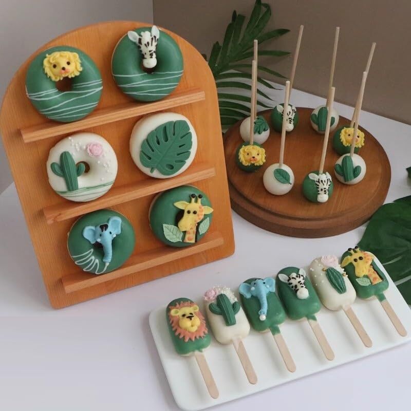 Safari Animal Fondant Mold Flamingo Silicone Molds,Safari Cake Decorations Anima gallery