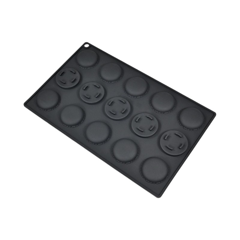 Flexible 15 Cup Silicone Molds Perfect For Macarons Chocolates And DIY gallery