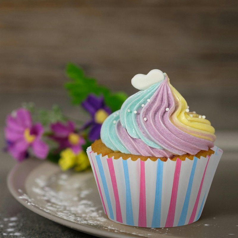 Baking Cups For Muffins Food Safe Tea Parties 100Pcs 2.75X2.75X1.26in gallery