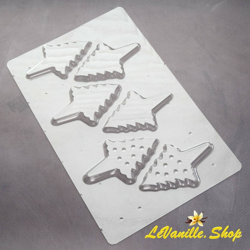 Chocolate Candy Mold Christmas Tree Plastic Mold Reusable Cake Decorating Tools gallery