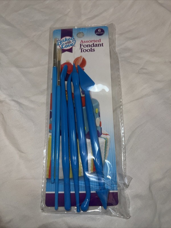 Artskills Baked With Love 6 Piece Assorted Fondant Tools