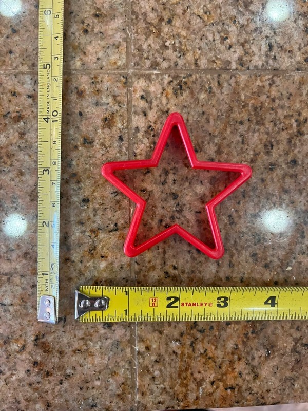 vintage Wilton Decorating MULTI COOKIE CUTTER star