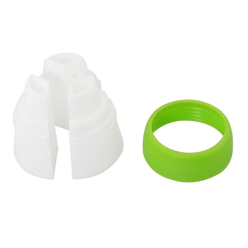 4pcs Russian 3 Color Nozzle Converter Coupler Icing Nozzles Blue+Green Single... gallery