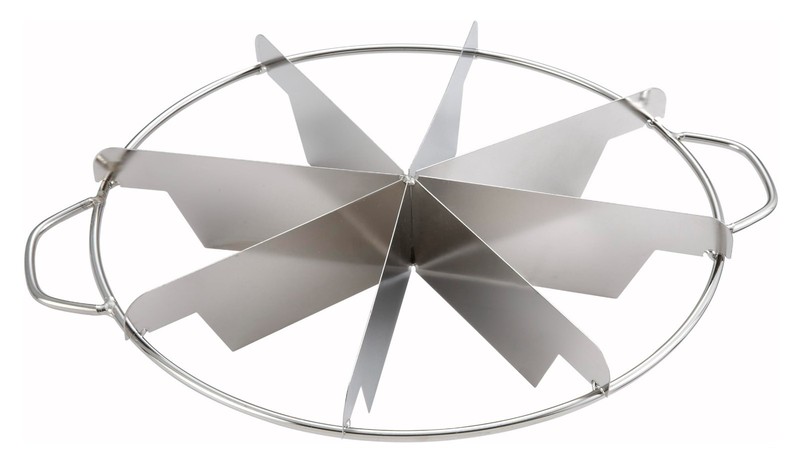8-Cut Stainless Steel Pie Cutter – Medium Size, Durable Kitchen Tool for Baking