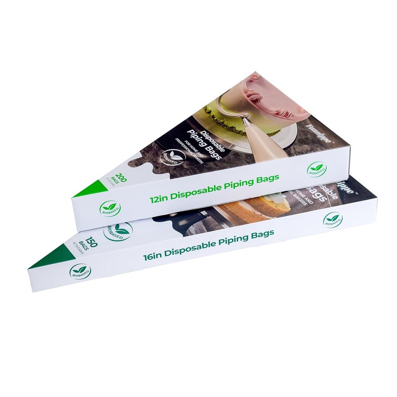 Biobased Disposable Piping Bags 16 Inch, Eco-Friendly Cake Decorating Pastry ... gallery