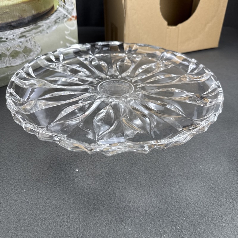 New Vintage 12" Pedestal Cake Stand & Dome Patisserie by Circleware Nouveau gallery