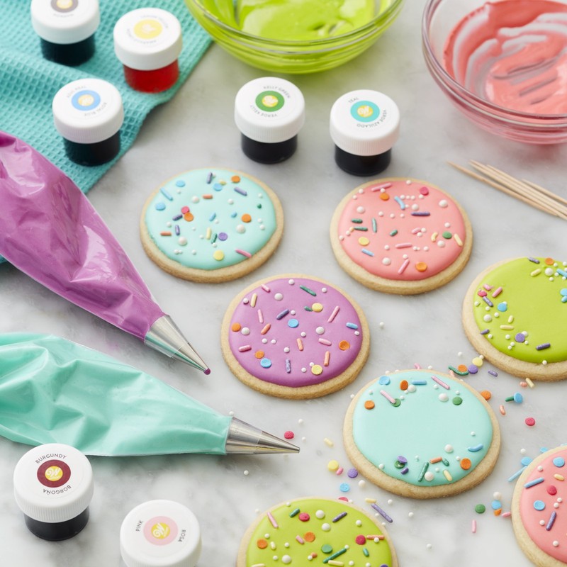 Edible Gel Food Coloring Set for Cake Decorating & Baking Variety Pack of 12 Eac gallery