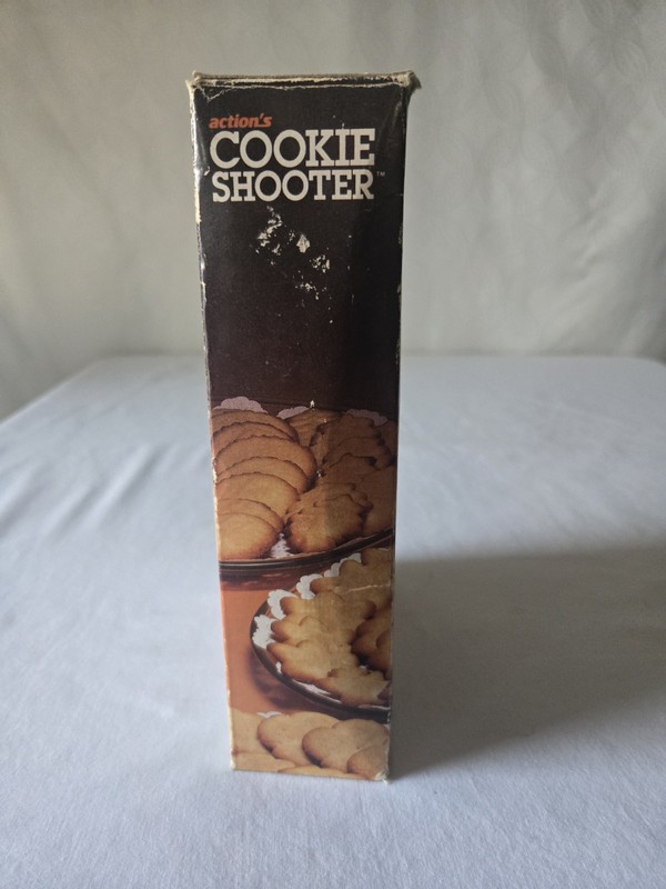 Vtg 1984 Actions Cookie Shooter As Seen on TV Cake Decorator Complete Unused gallery