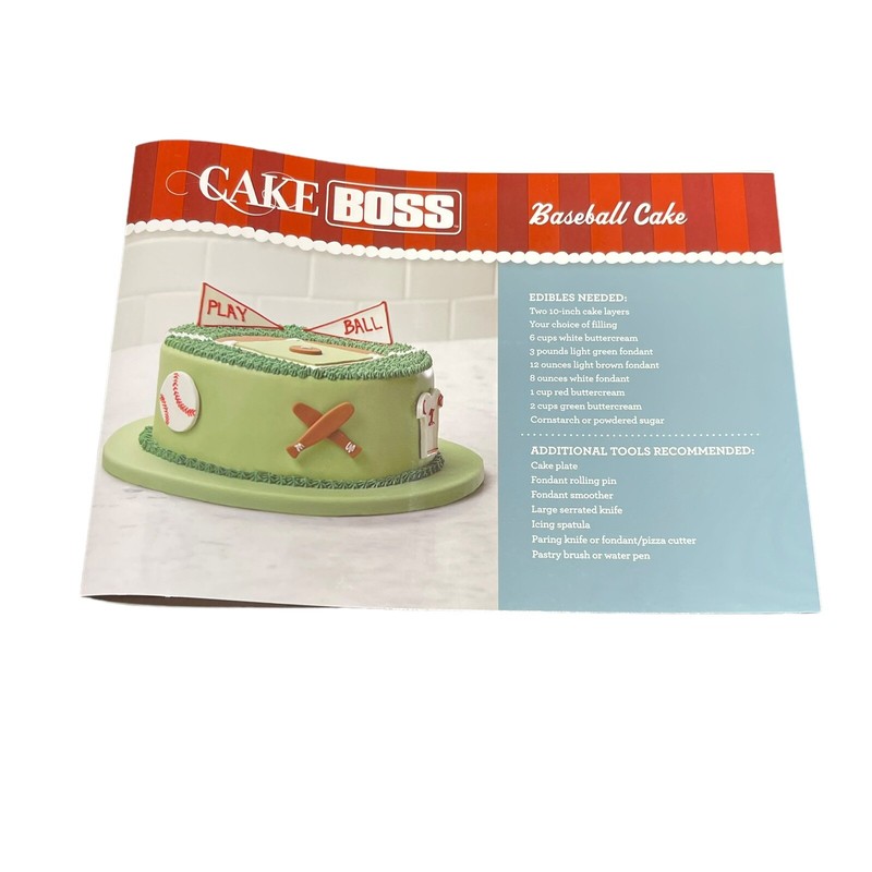 Cake Boss 28 Piece Sports Cake Kit Cookie Cutters New (opened box) Never Used gallery