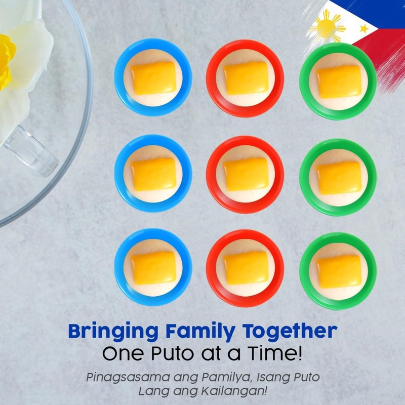24 PCS Small 2.2x1 Inch Puto Kutsinta Molder Baking Cup Plastic Dessert Mold gallery