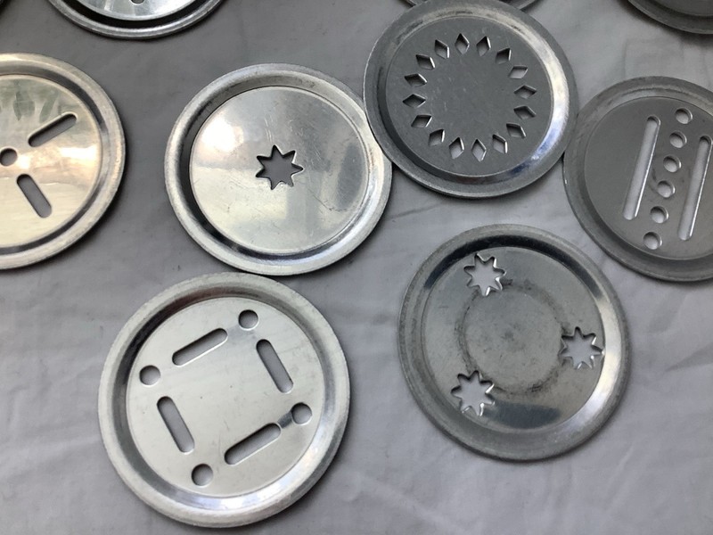 Cookie Press Kit (19 Attachments)stainless/ Aluminum NWOT gallery