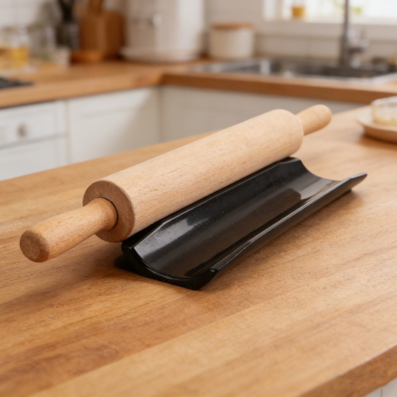 Rolling Pin Stand: Countertop Rolling Pin Holder for Baking, Pizza Roller gallery
