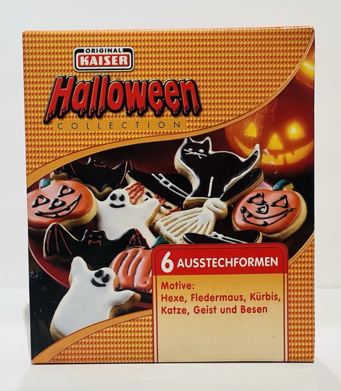 Vintage Kaiser Halloween Assorted Cookie Cutter Set 6 Pieces