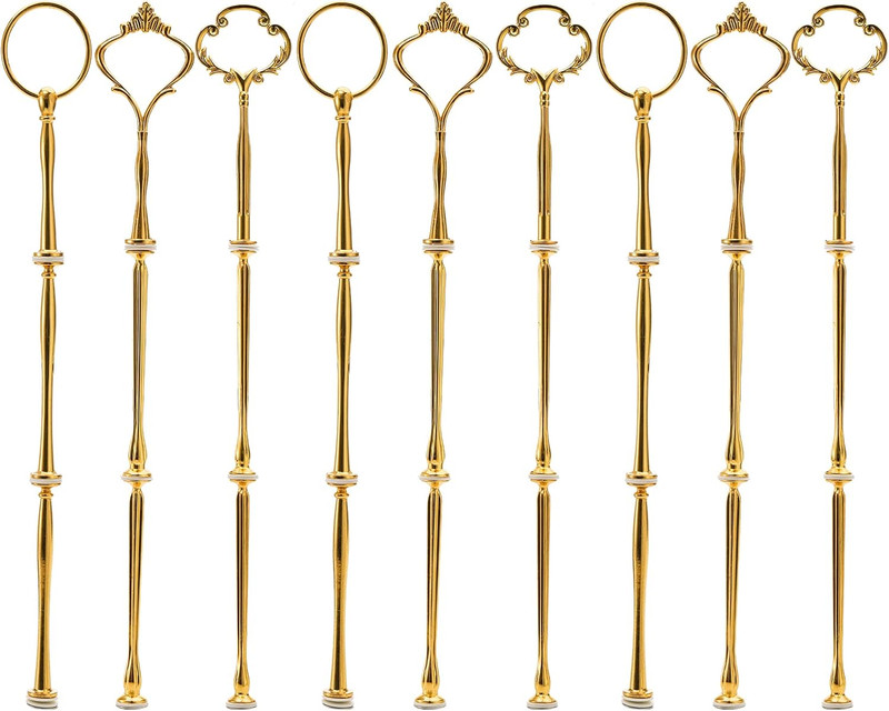 9 Sets 3 Tier Cupcake Stand Fittings, Cake Stand Hardware, Dessert Serving Trays gallery