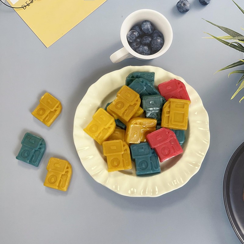 Silicone Gas Station Pump Mold with Scraper for Candy, Chocolate and Gummies,... gallery