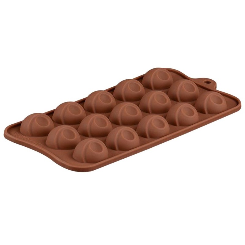 15 Cavity Silicone Mold Eyes Shape Cake Mold Chocolate Jelly Baking Pan (Coffee) gallery