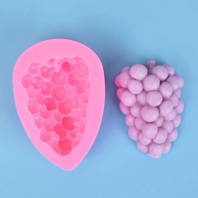 Fondant Mold, Grapes Shaped Silicone Mold for Making Fondant Decorations Cake gallery