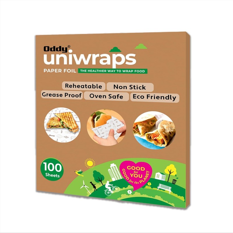 Food Wrapping Paper Sheets – 10×12 Inches, 100 Count | Unbleached