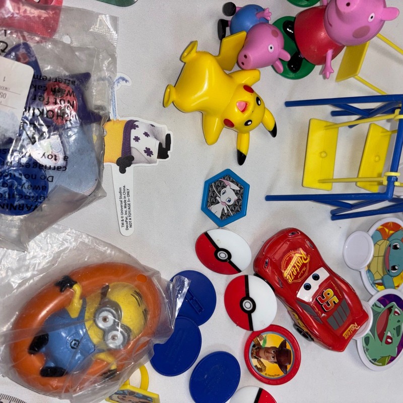 Mixed Lot | Cake Toppers | Cake Decor: Peppa Pig Pikachu Minion PJ Mask Pokemon