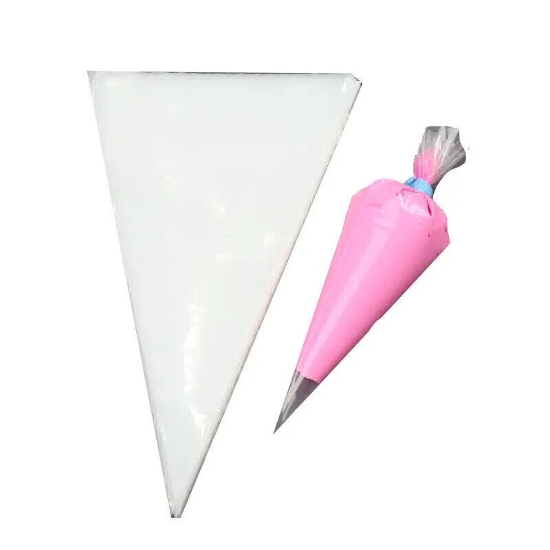 1 Bag of 100 Pieces Thickened Piping Bags Disposable Piping Pastry Bags Cream gallery