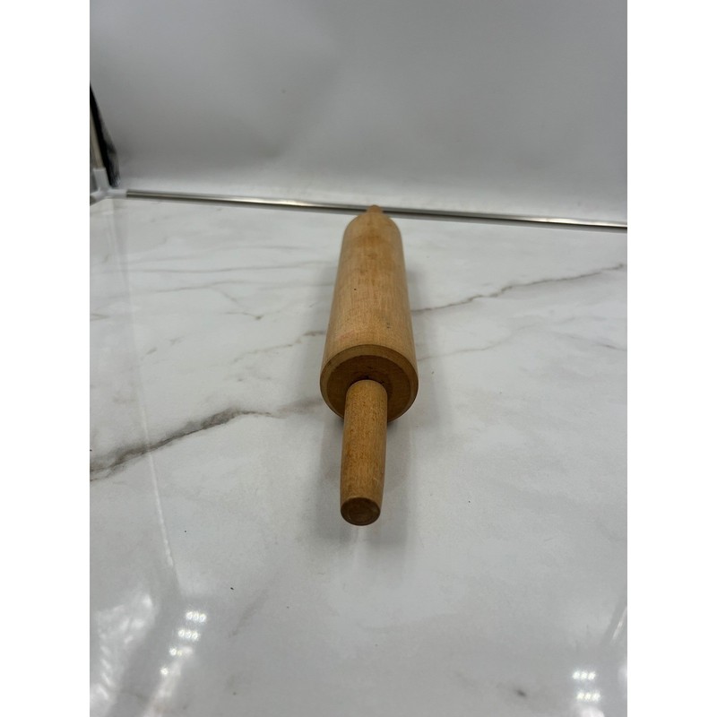 Vintage Wooden Rolling Pin 17 Inch Classic Farmhouse Kitchen Baking Tool Wood gallery