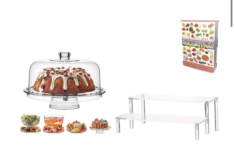 Multifunctional Cake Stand with Lid